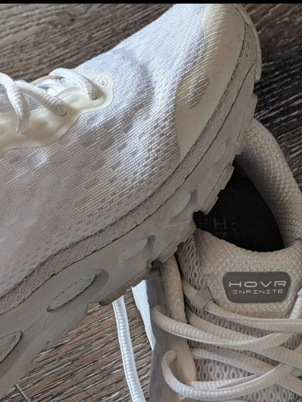 Under Armour HOVR Infinite 3 Women's Running Shoes – All White